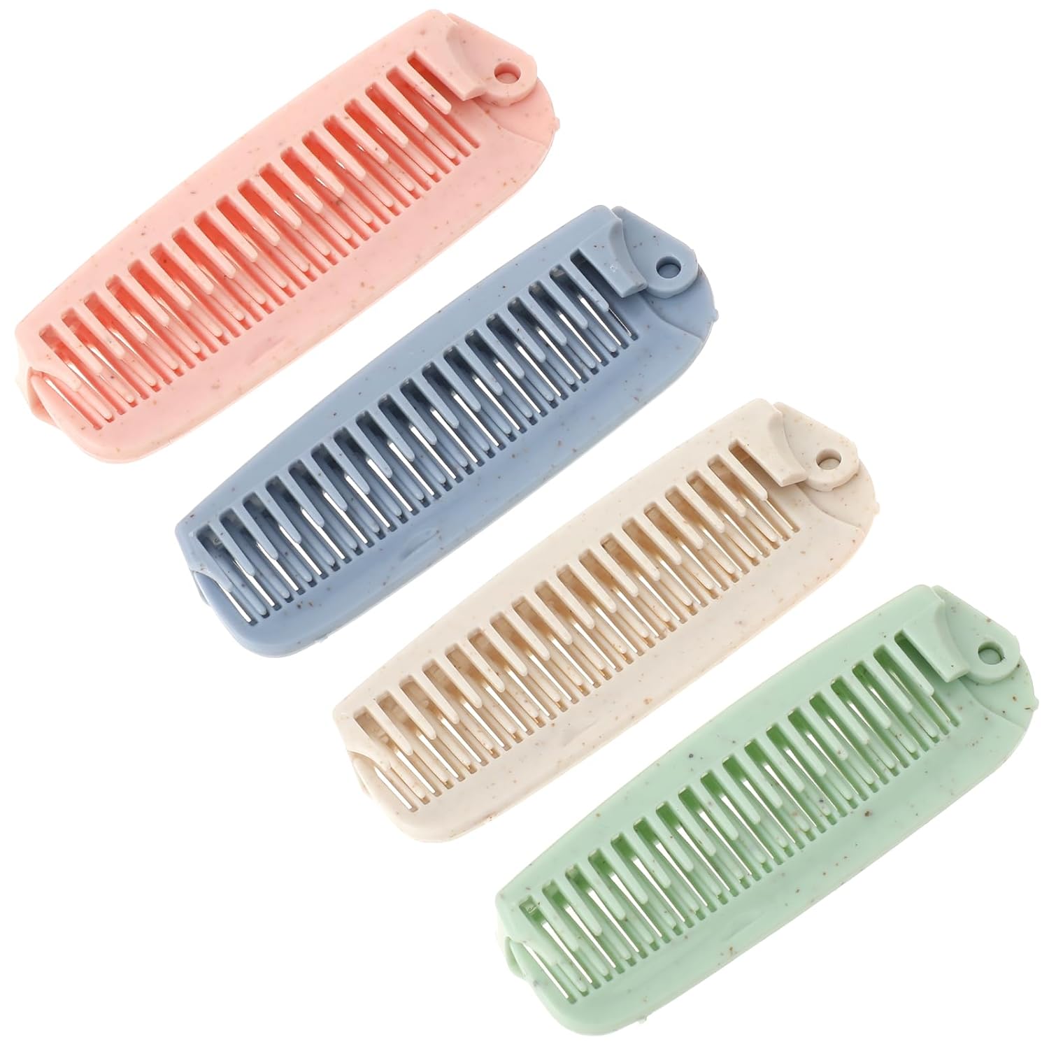 4PCs triticum paleas foldable capillos pectine
