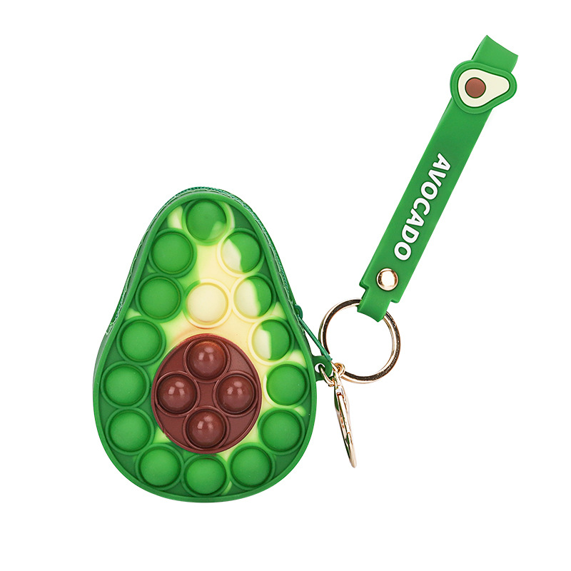 Avocado Figura Fidget Pop, quod Zipper Handbags Fidelium Caesar Case