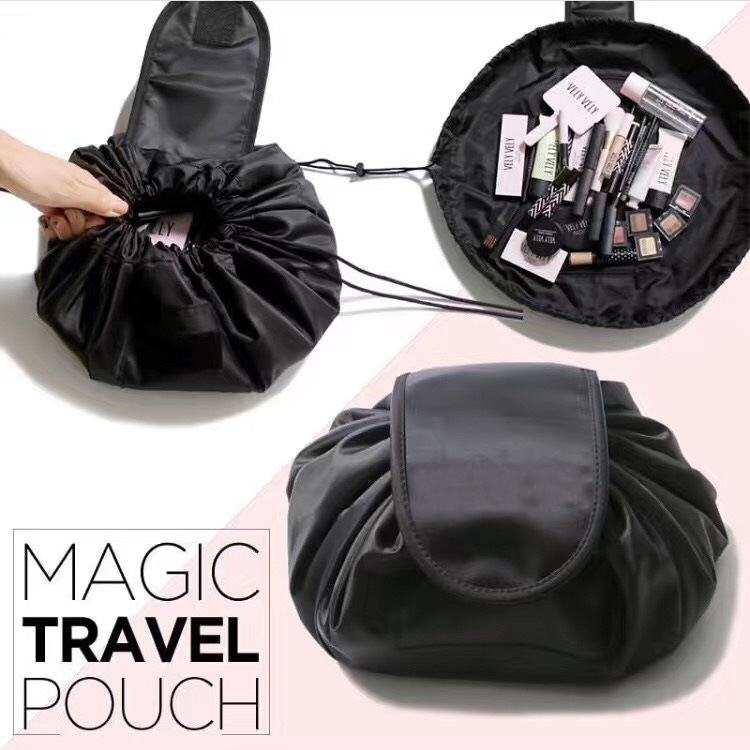 Drawstring rutrum peram
